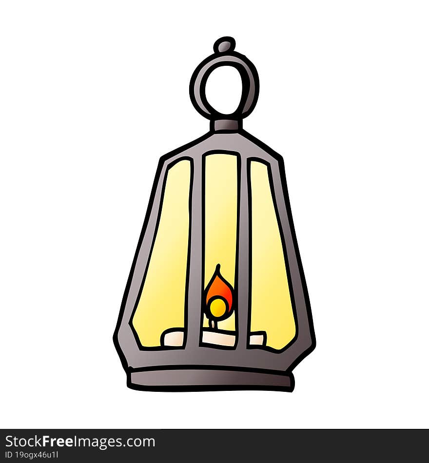 Cartoon Doodle Lantern