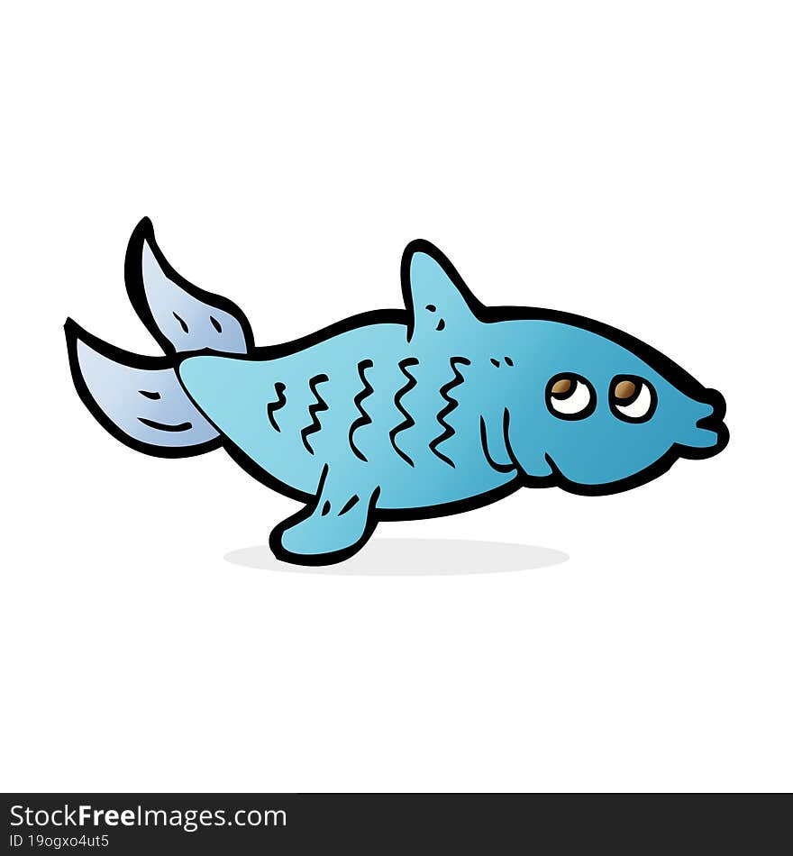 cartoon fish