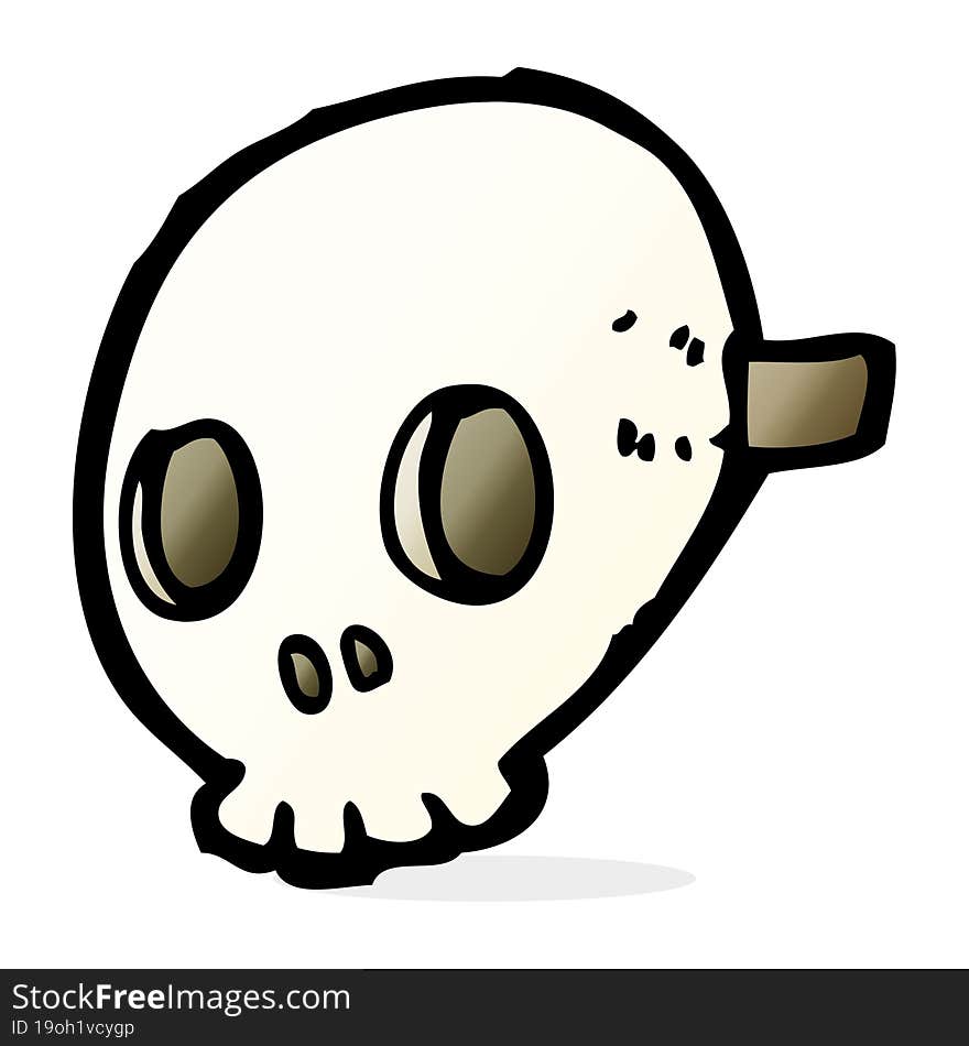 Cartoon Skull Mask