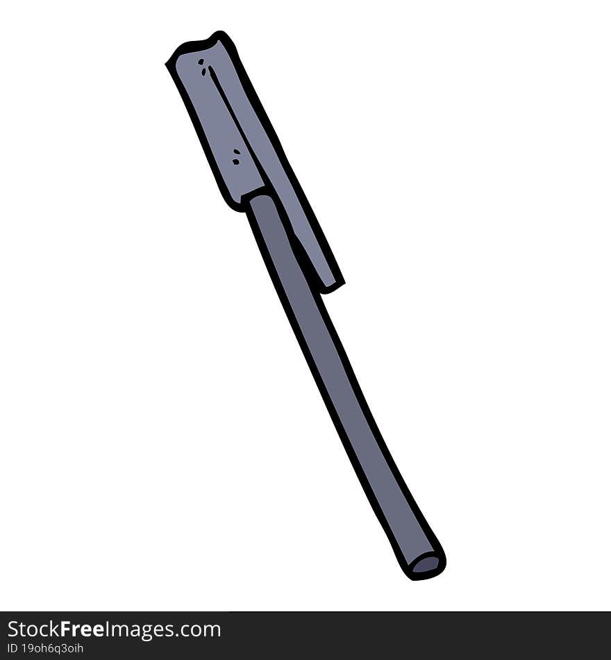 cartoon pen