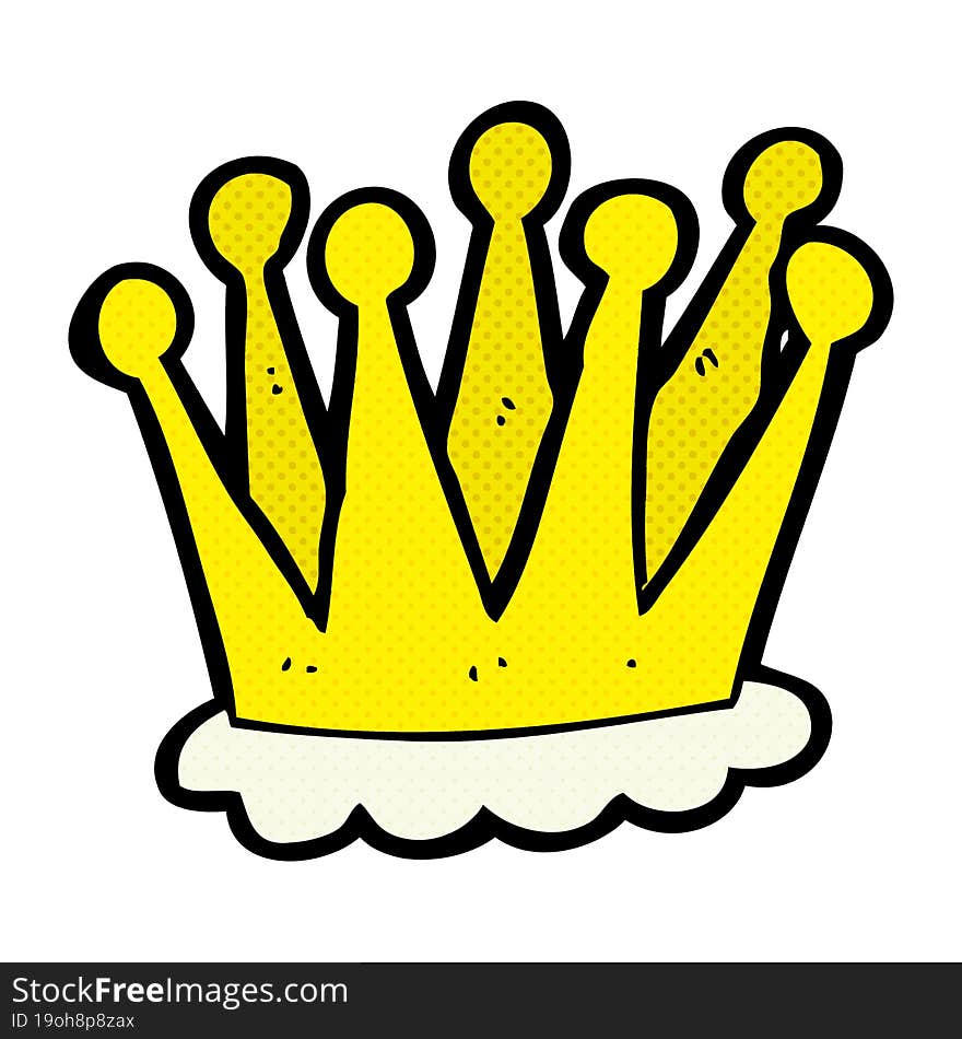 cartoon crown