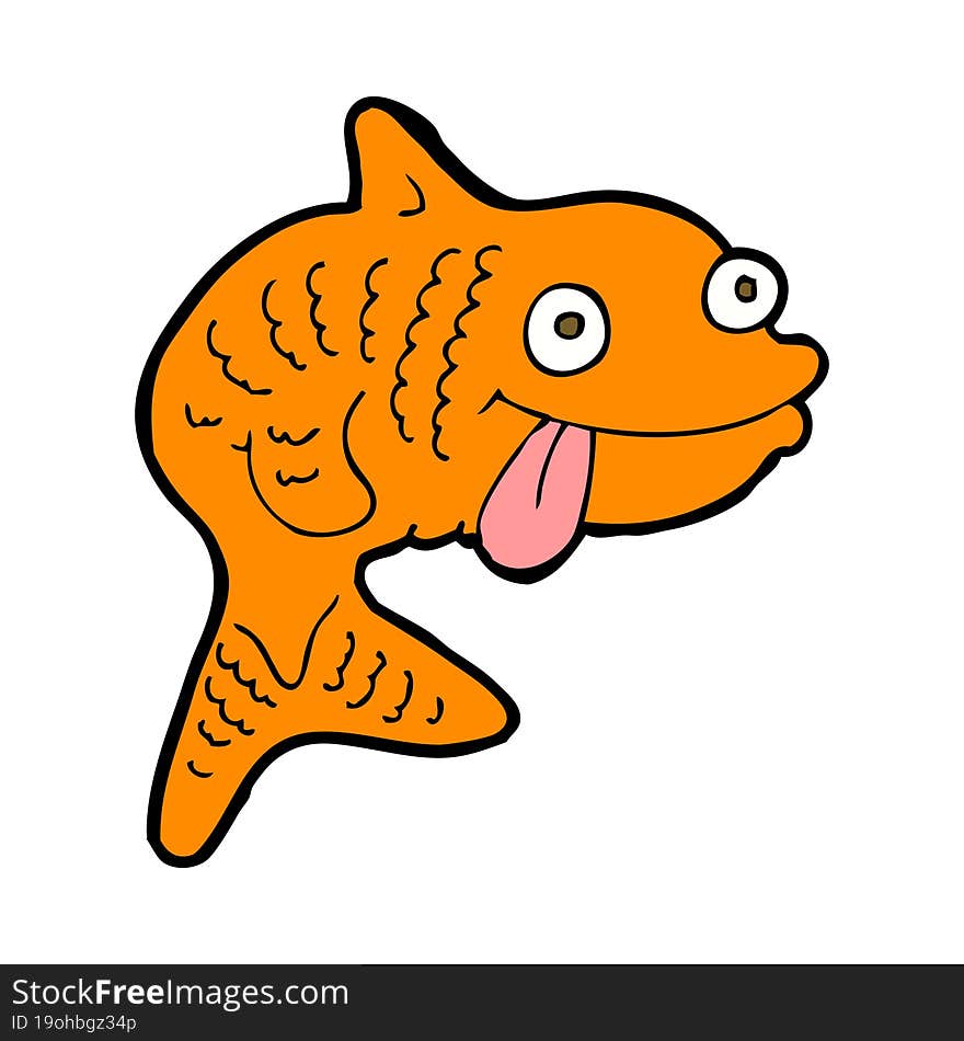 cartoon fish