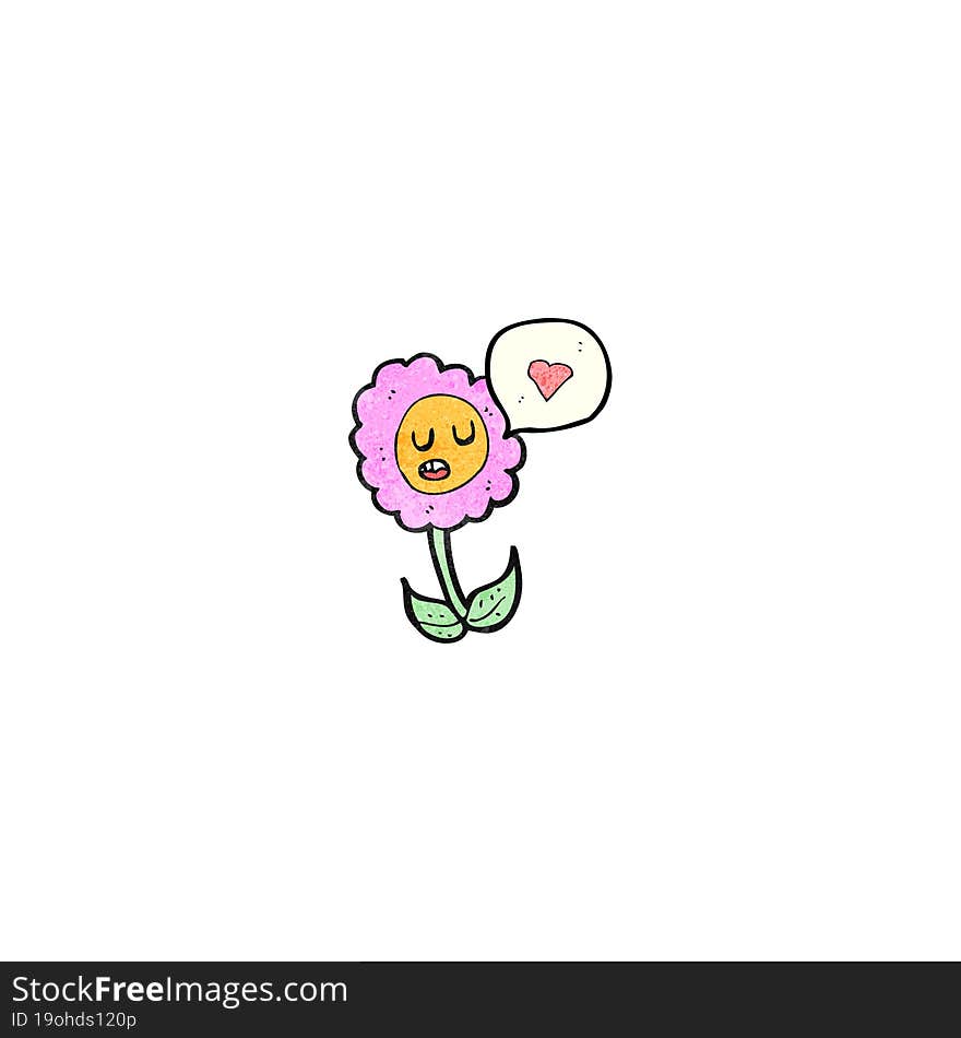 cartoon flower