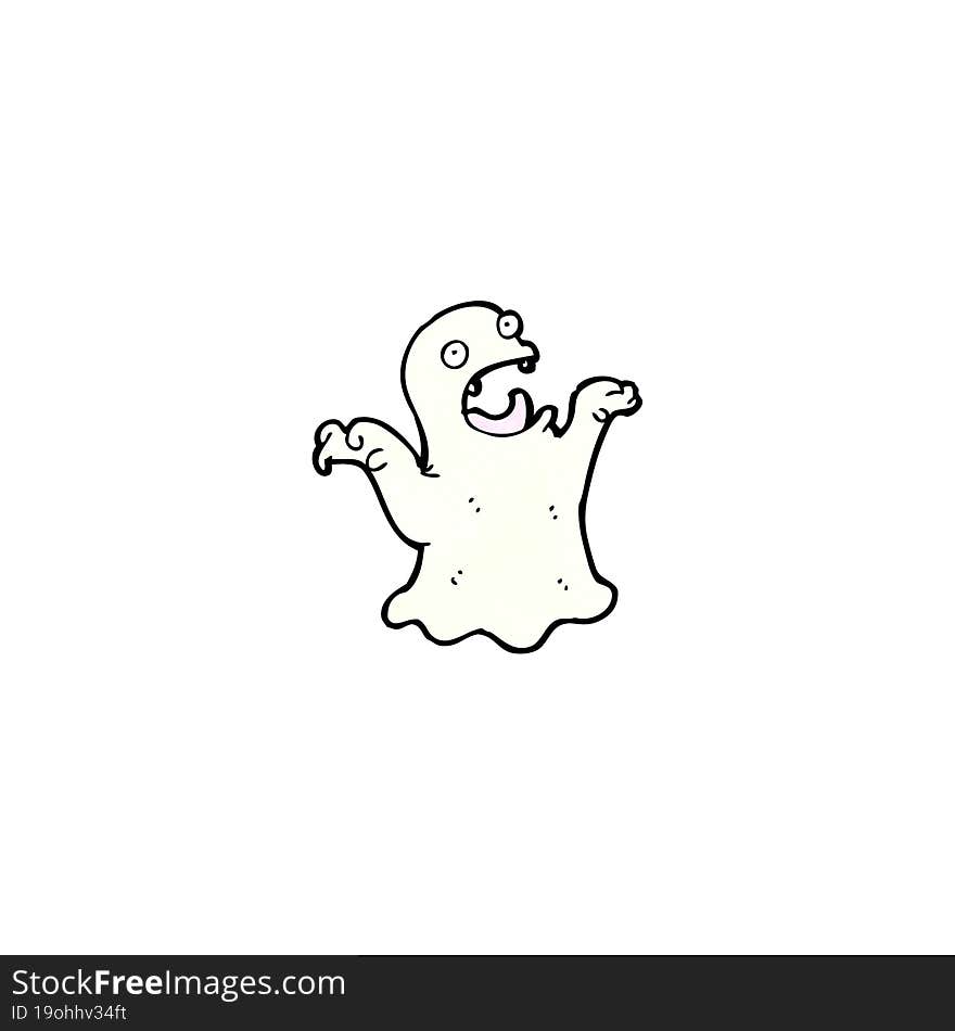 Cartoon Little Ghost