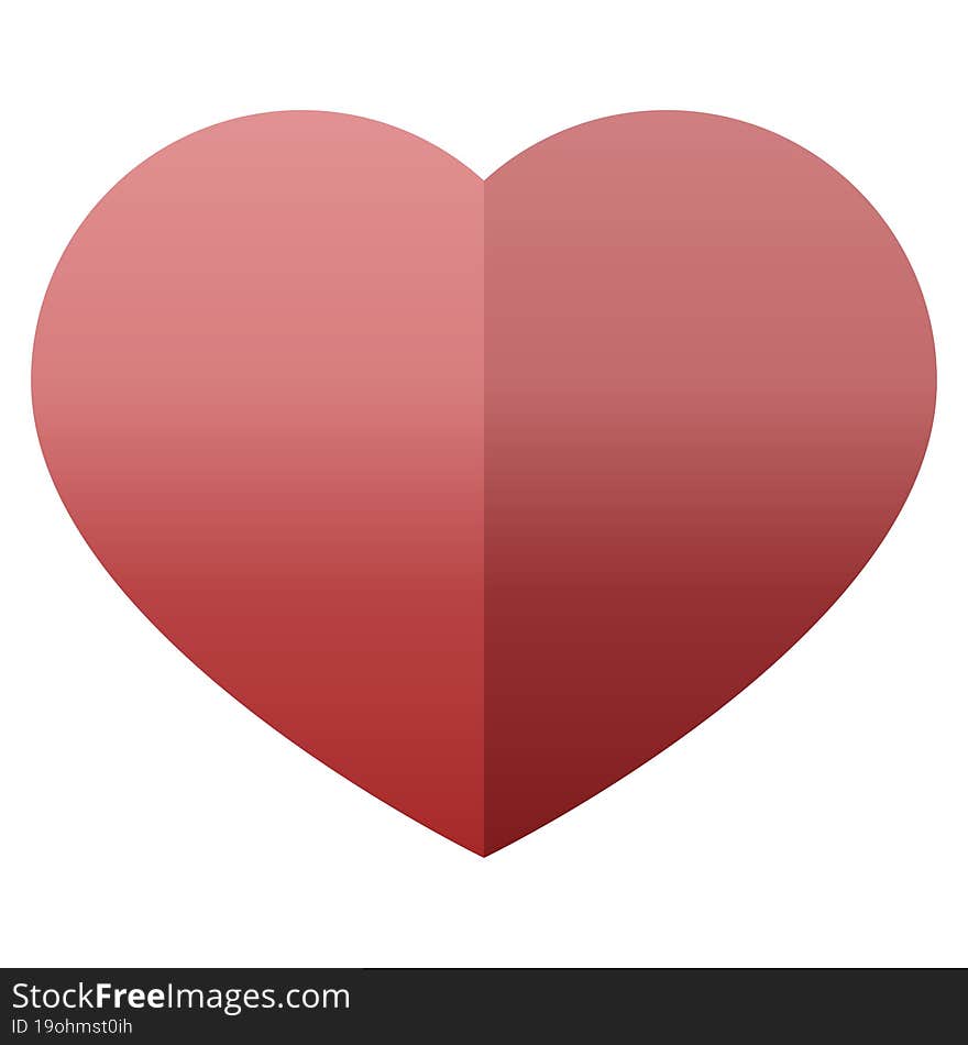 heart symbol graphic icon