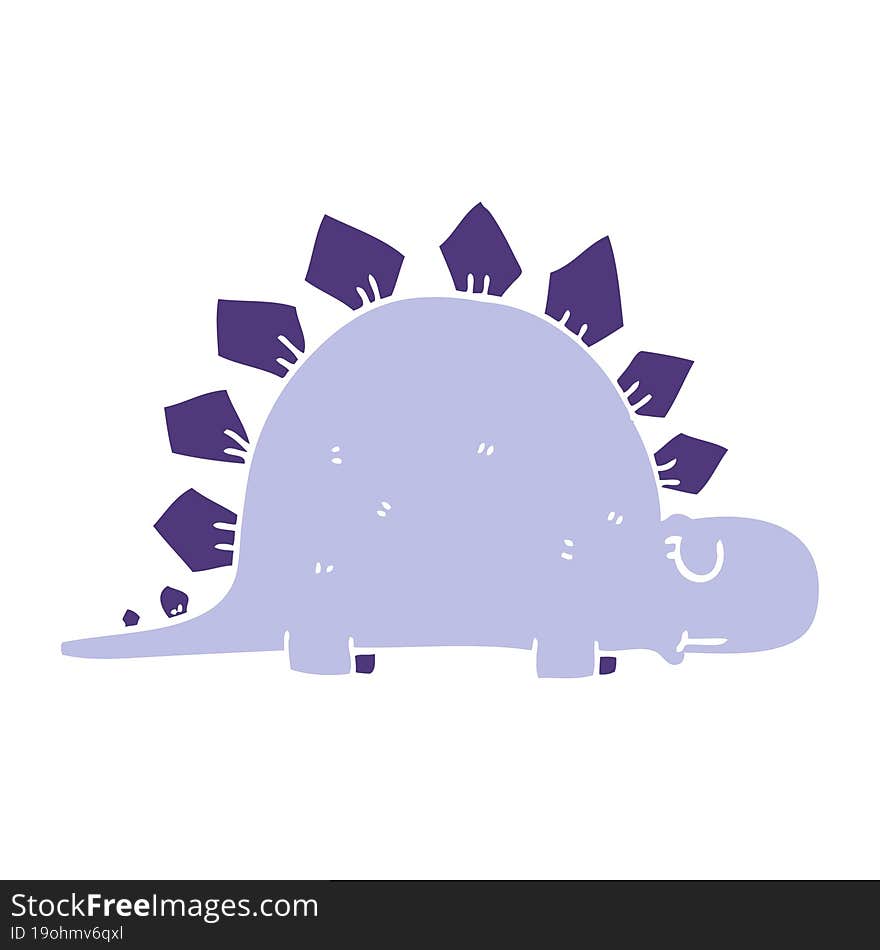 Cartoon Doodle Prehistoric Dinosaur