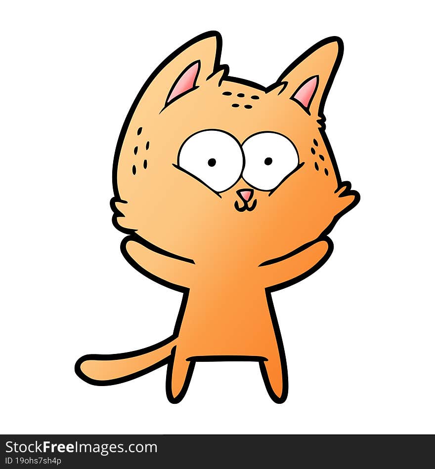 cartoon cat. cartoon cat