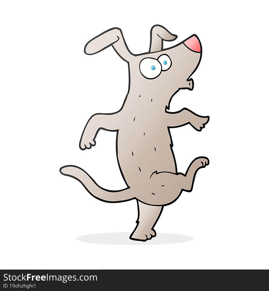 Cartoon Dancing Dog