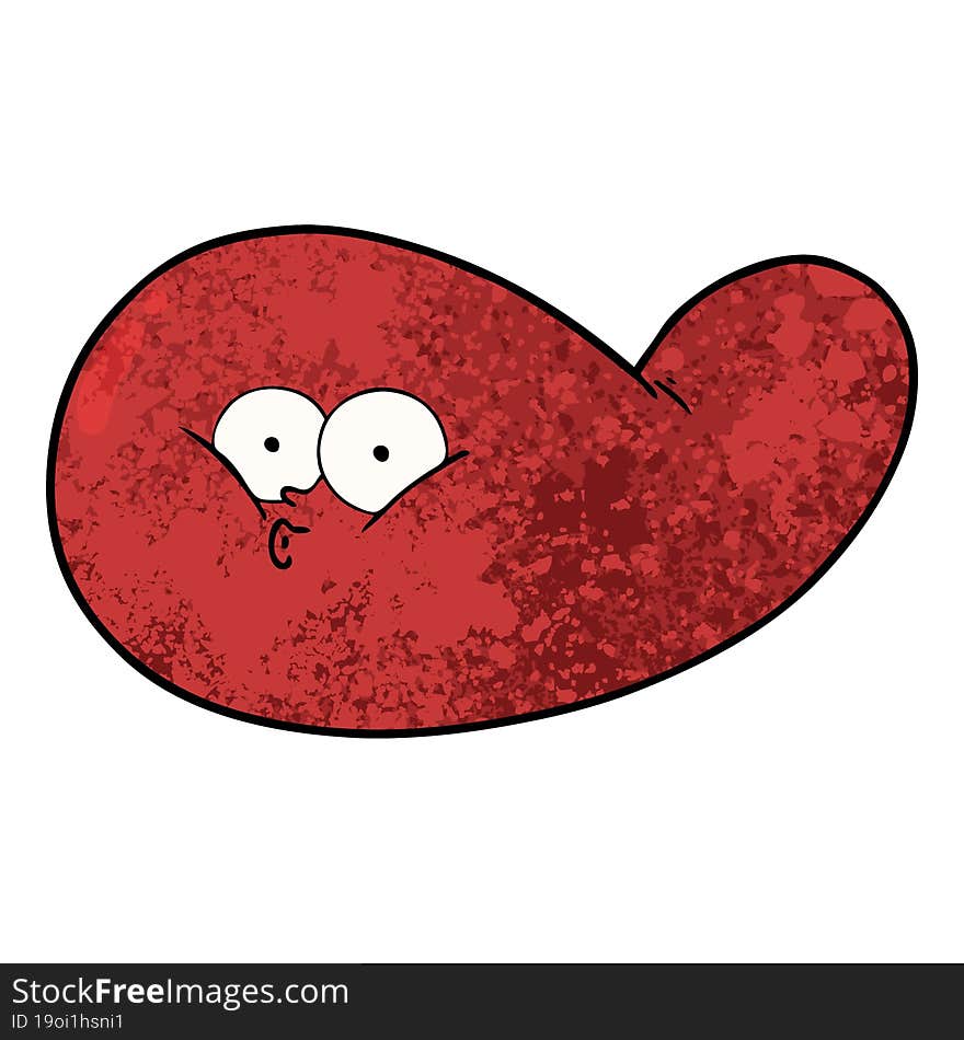 cartoon gall bladder. cartoon gall bladder