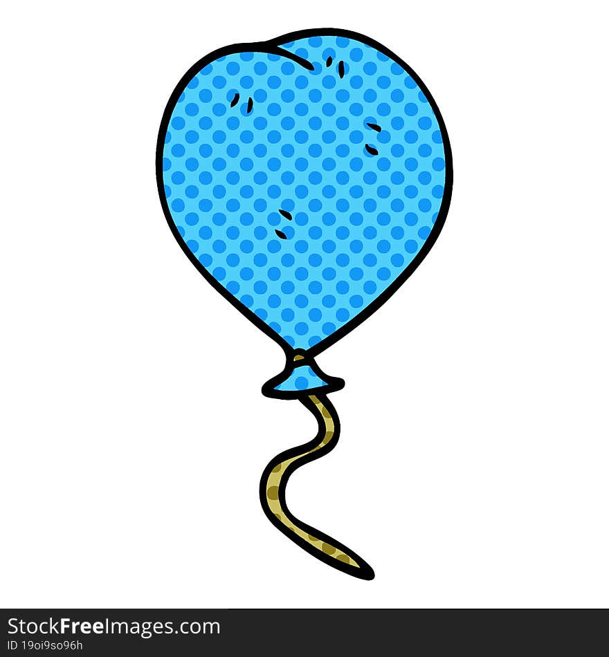 cartoon doodle balloon