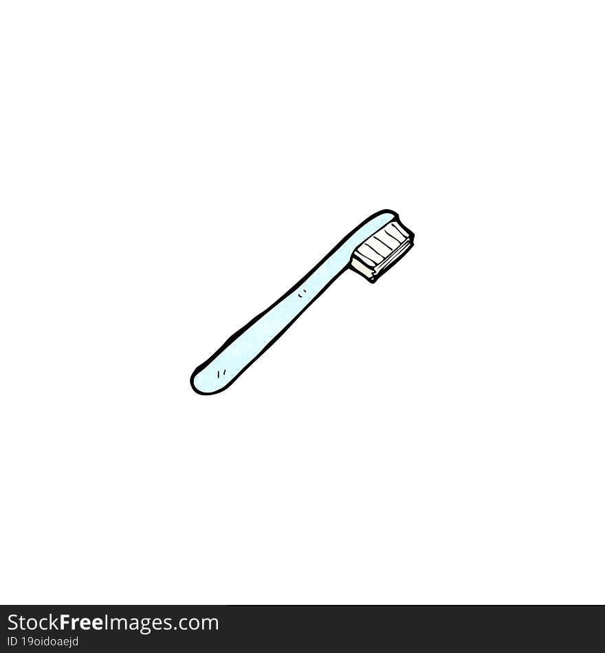 cartoon toothbrush