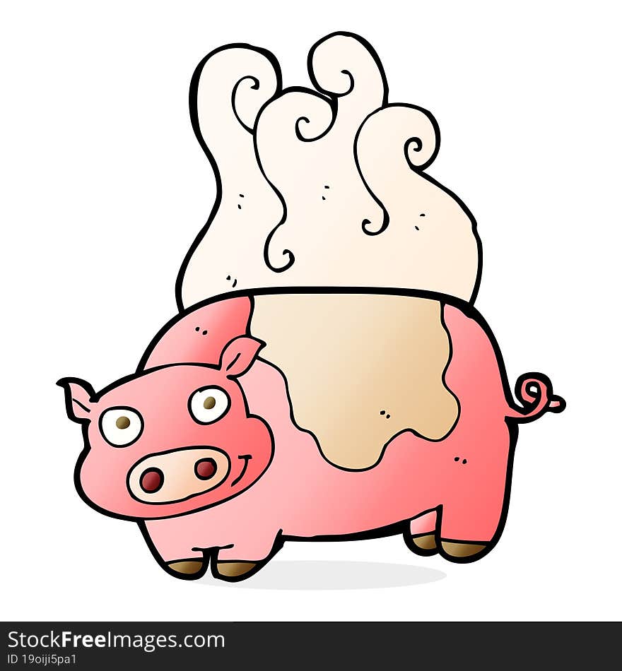 cartoon pig