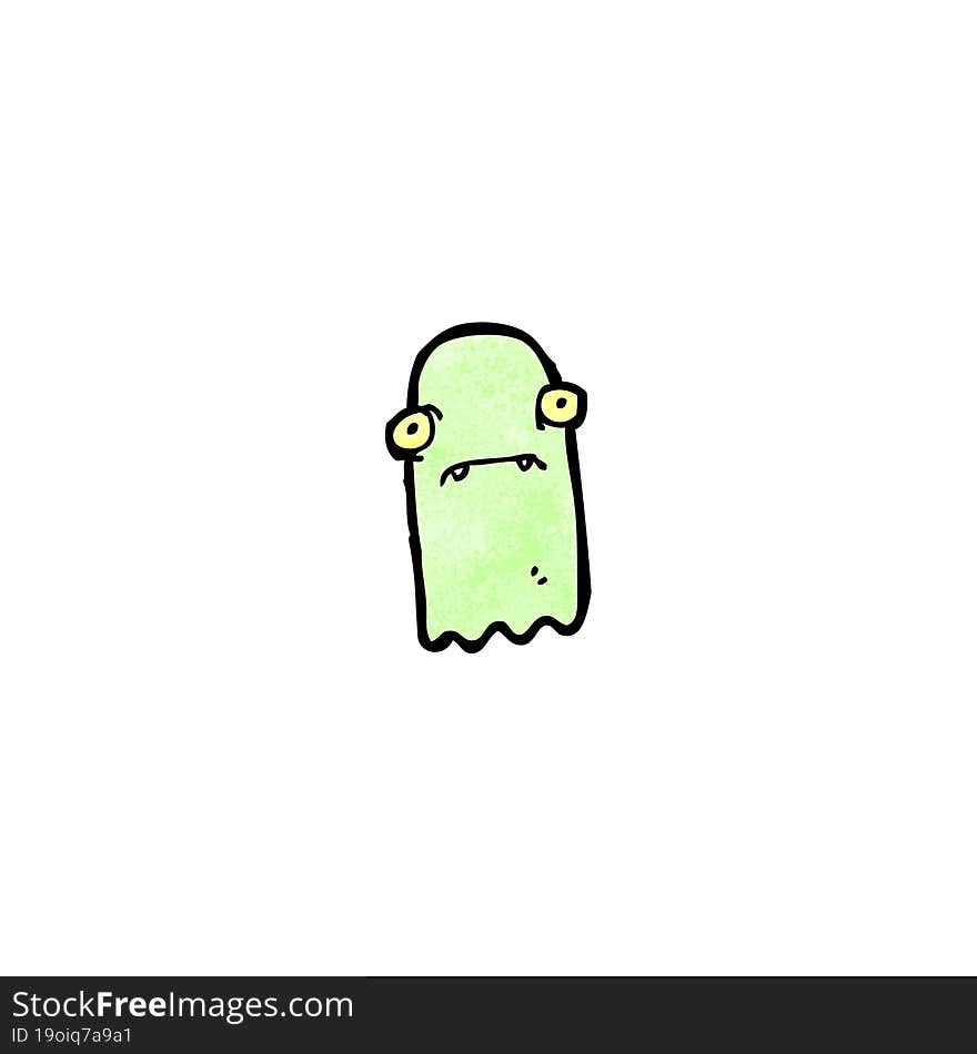 cartoon ghost