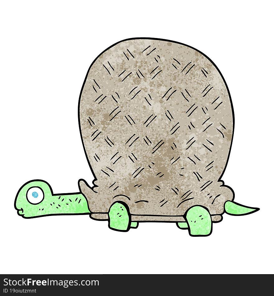 textured cartoon tortoise