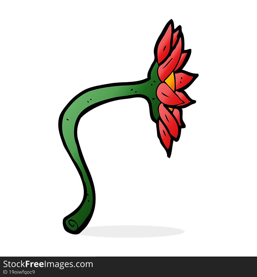 cartoon flower