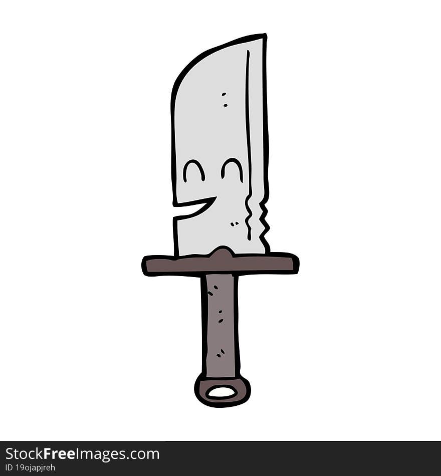 Cartoon Knife