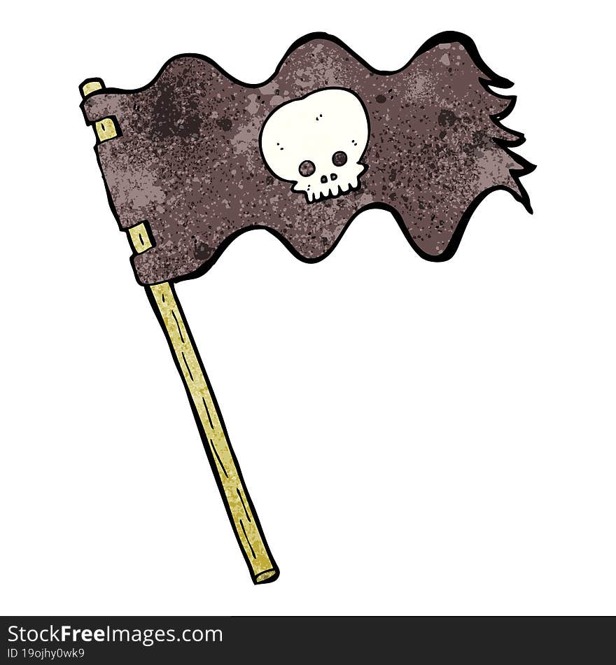 Cartoon Pirate Flag