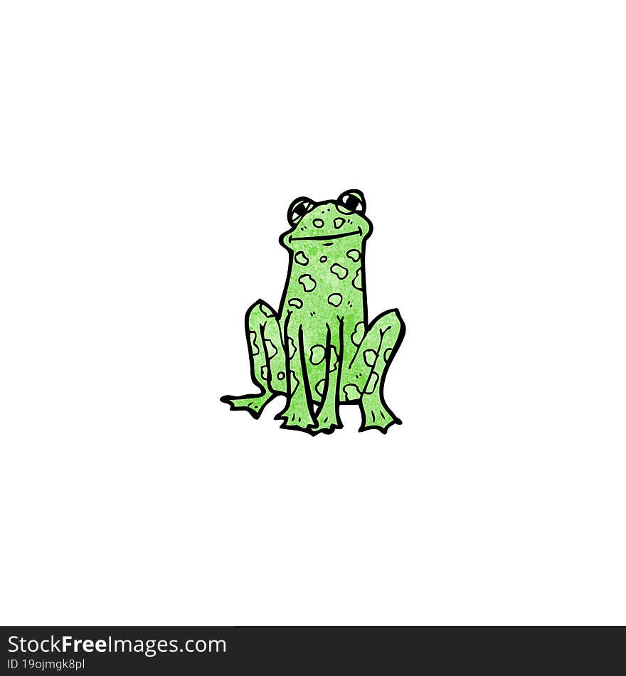 Cartoon Frog