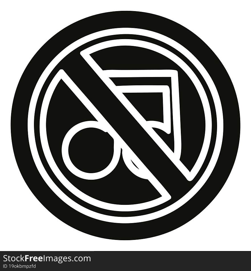 no music icon symbol