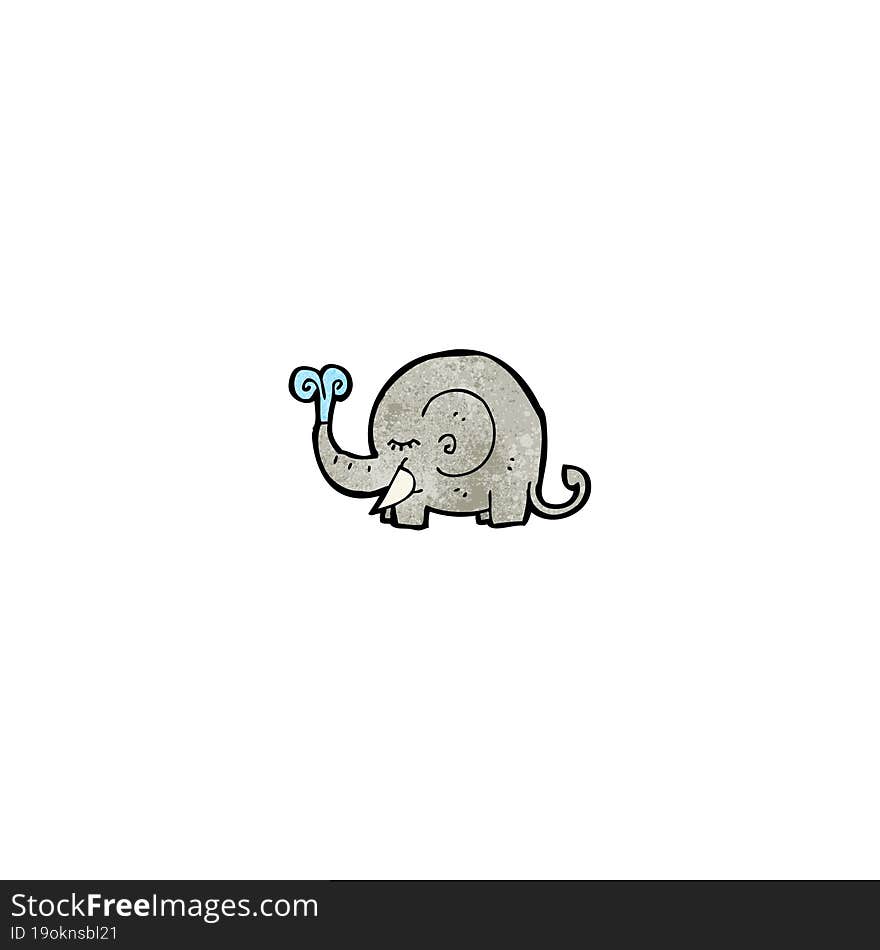 cartoon elephant