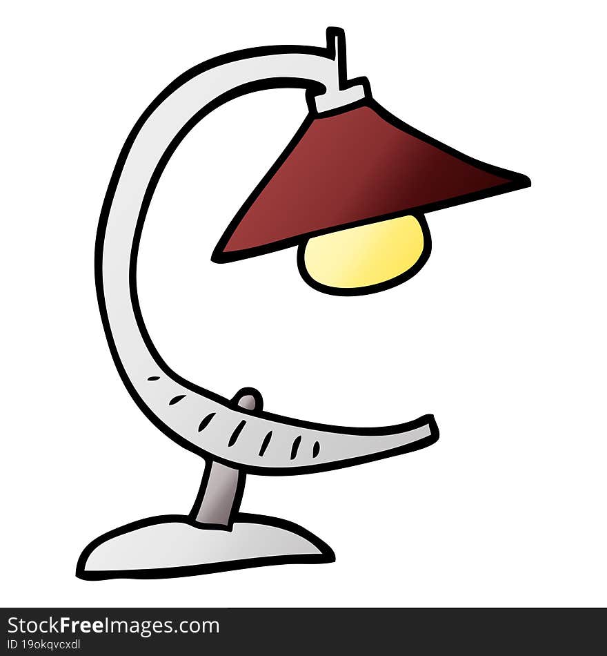 Cartoon Doodle Desk Lamp