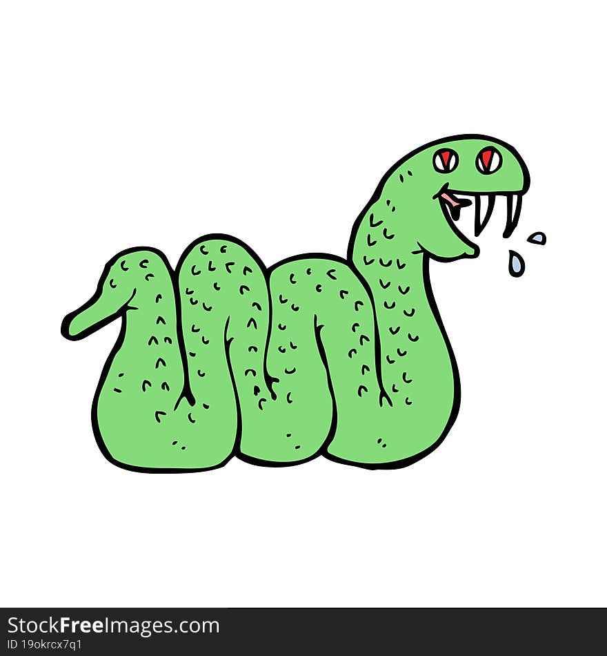 Cartoon Snake