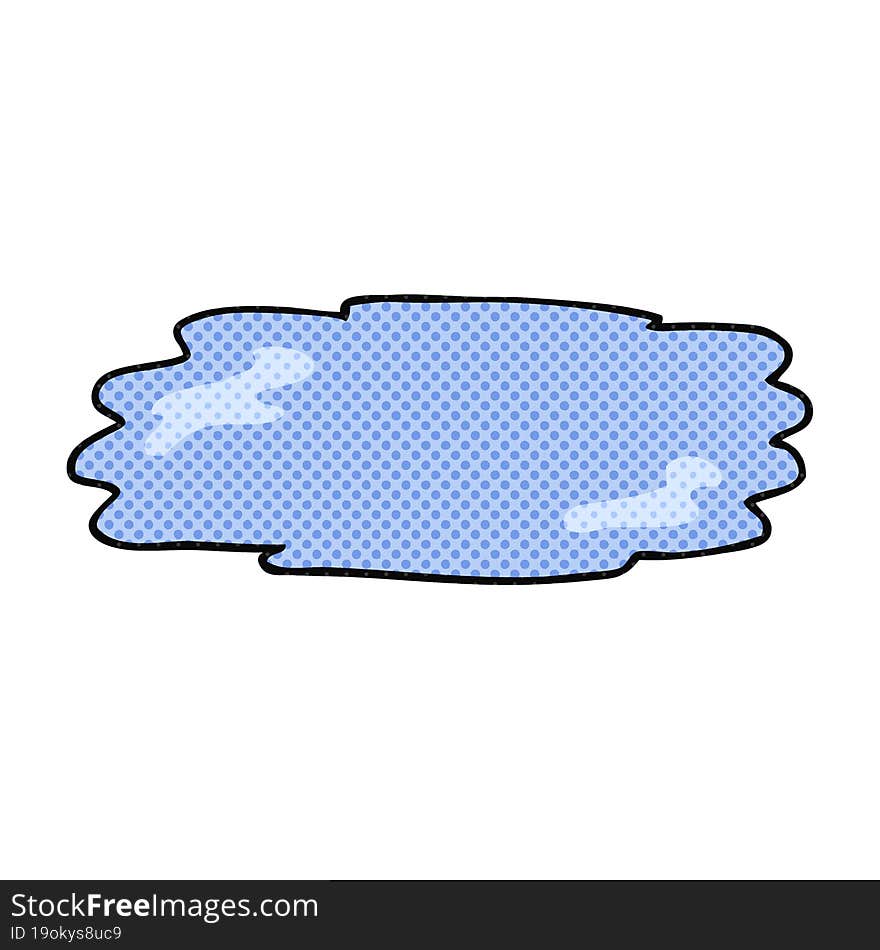 Cartoon Puddle