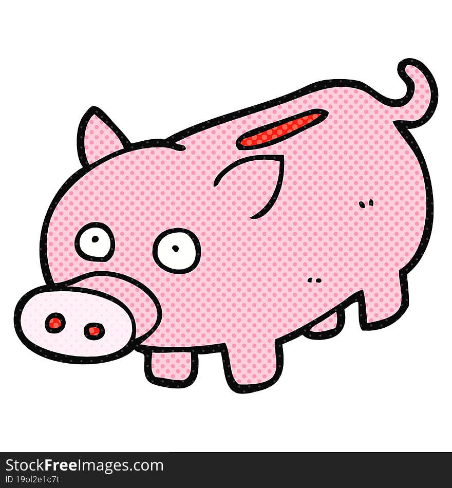 Cartoon Piggy Bank