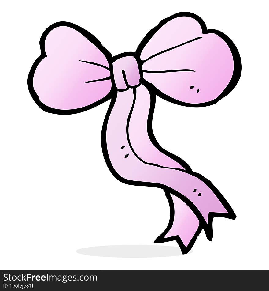 cartoon bow