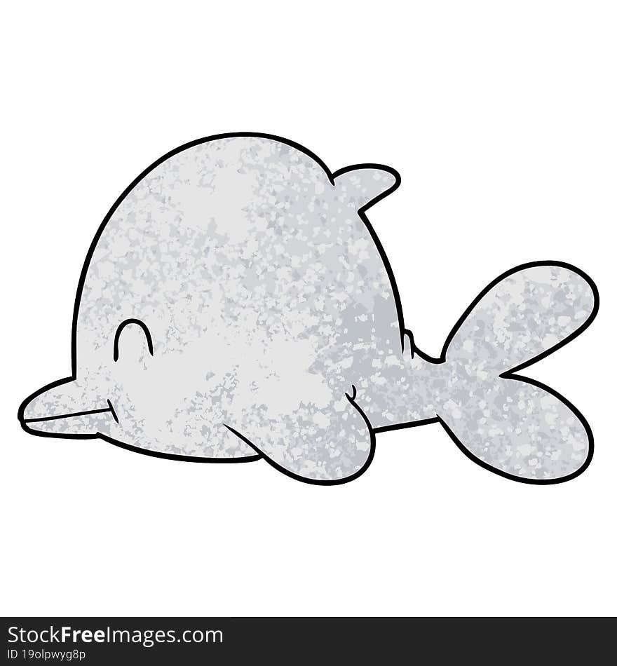 cartoon dolphin. cartoon dolphin