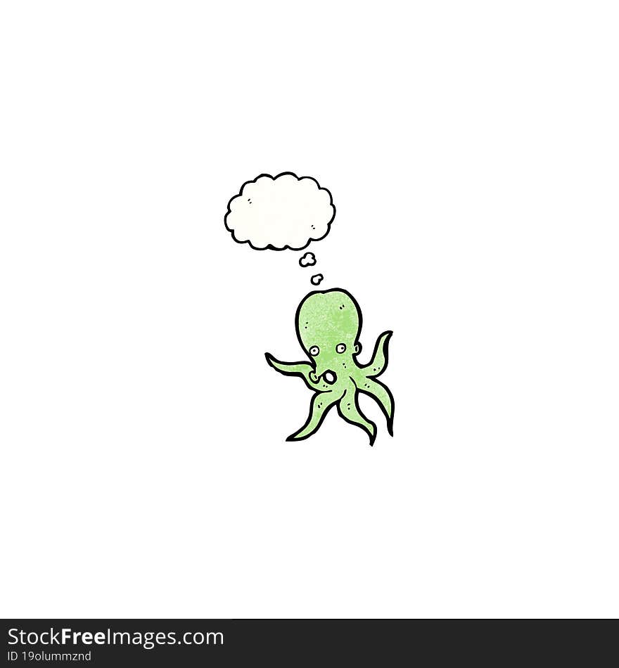 cartoon octopus