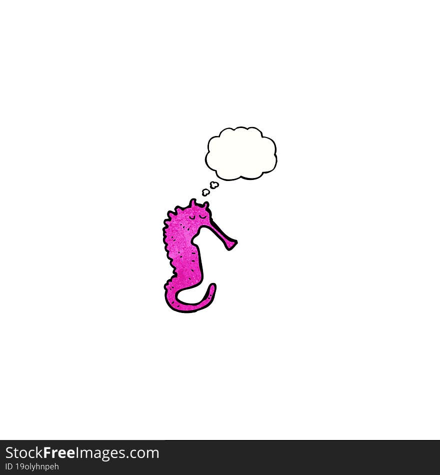 cartoon seahorse