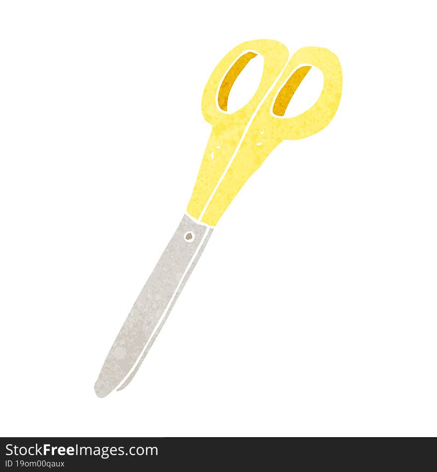 cartoon scissors