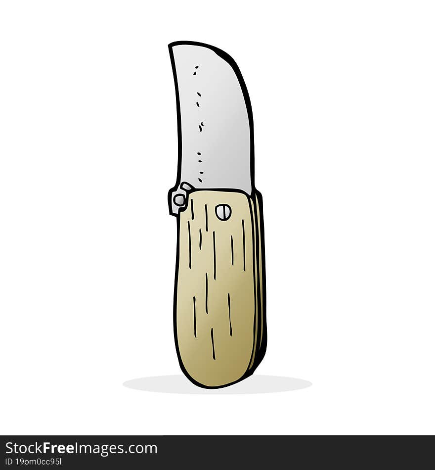 cartoon folding knife