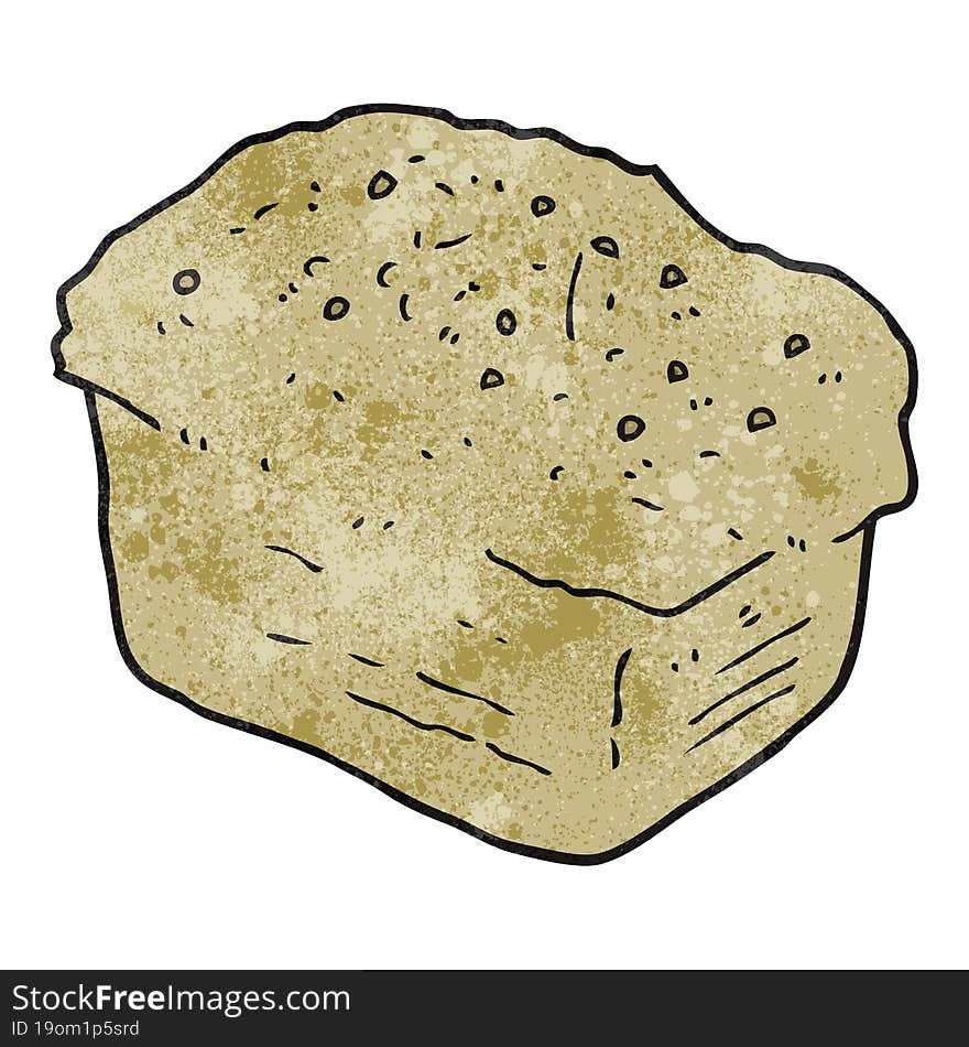 Textured Cartoon Bread