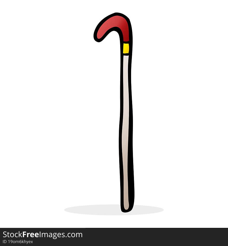 cartoon walking stick