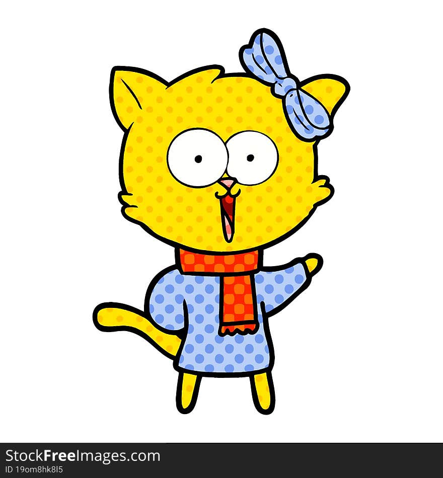 cartoon cat. cartoon cat