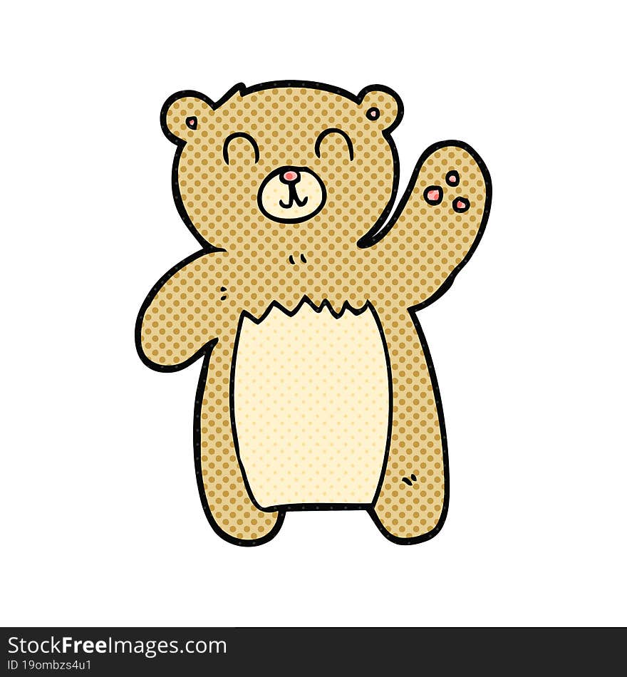 cartoon teddy bear