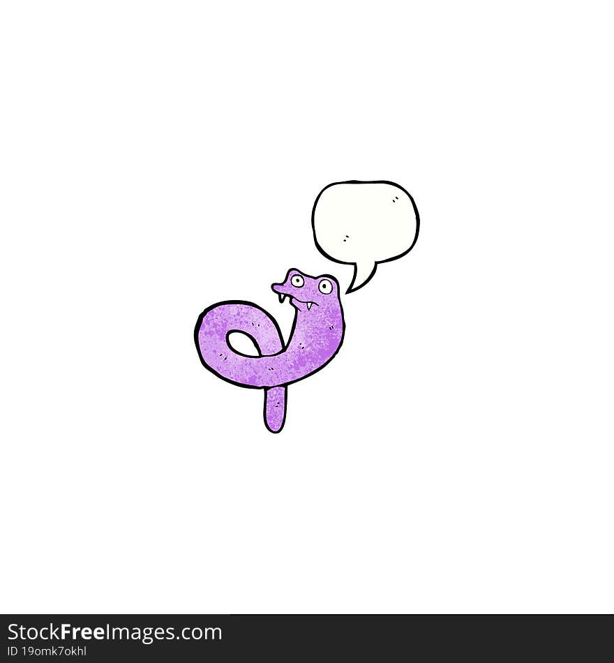 cartoon snake