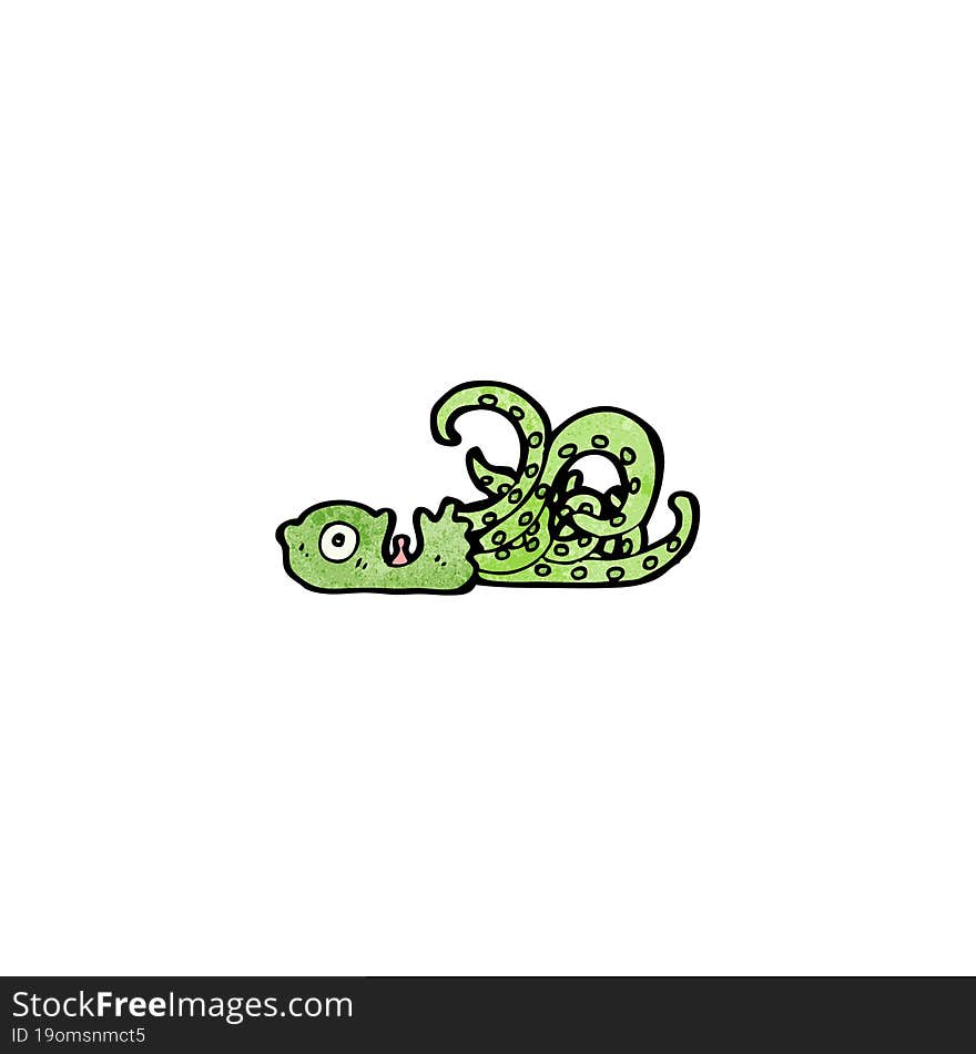 cartoon octopus