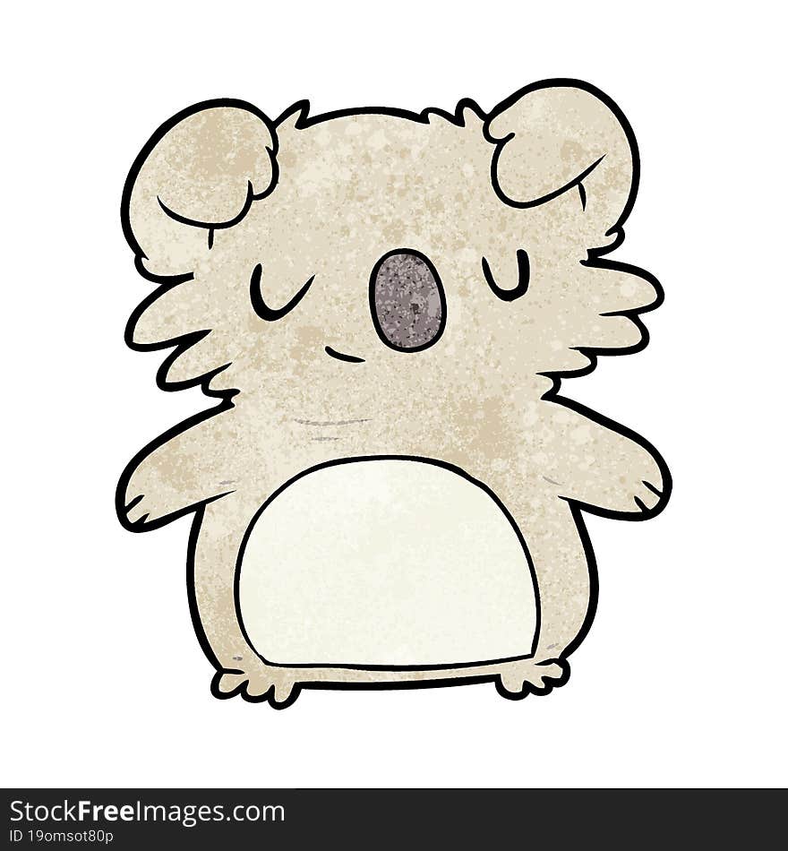 cute cartoon koala. cute cartoon koala