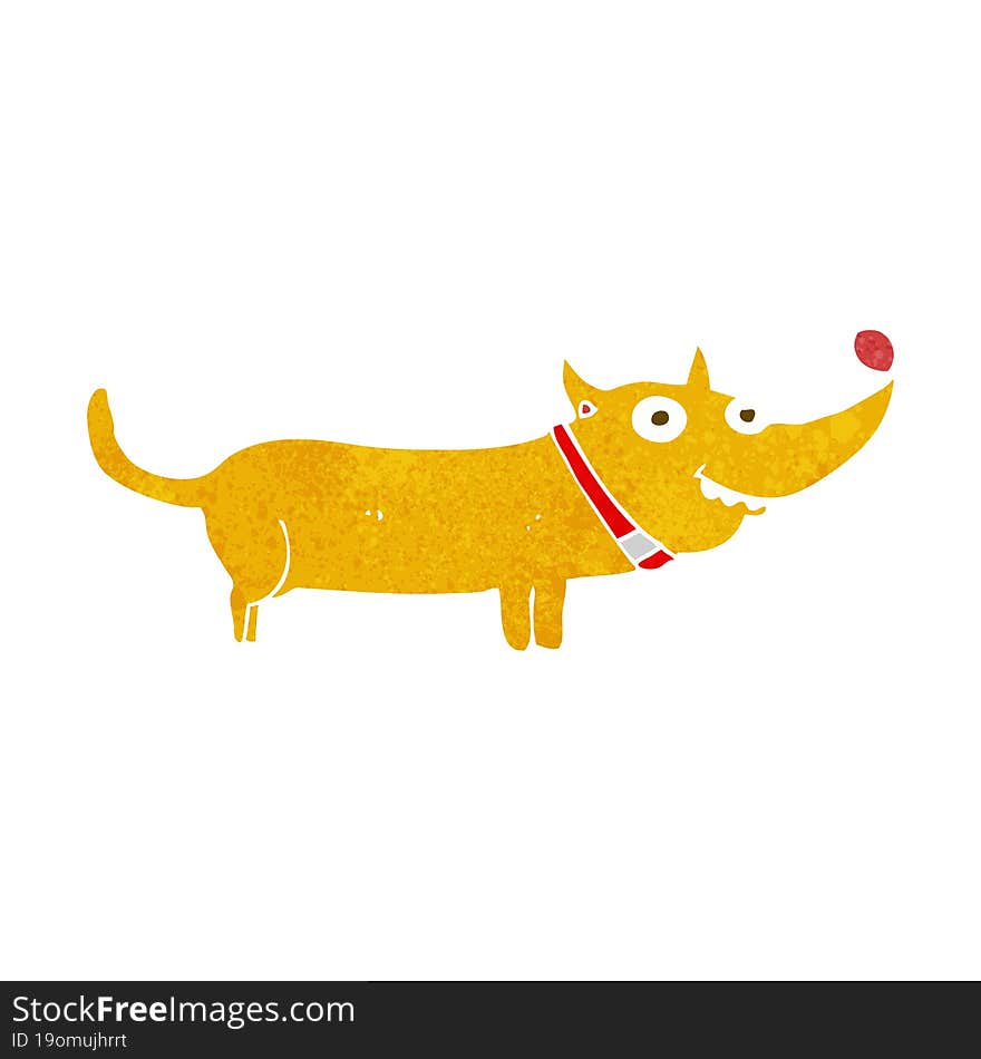 Cartoon Happy Dog