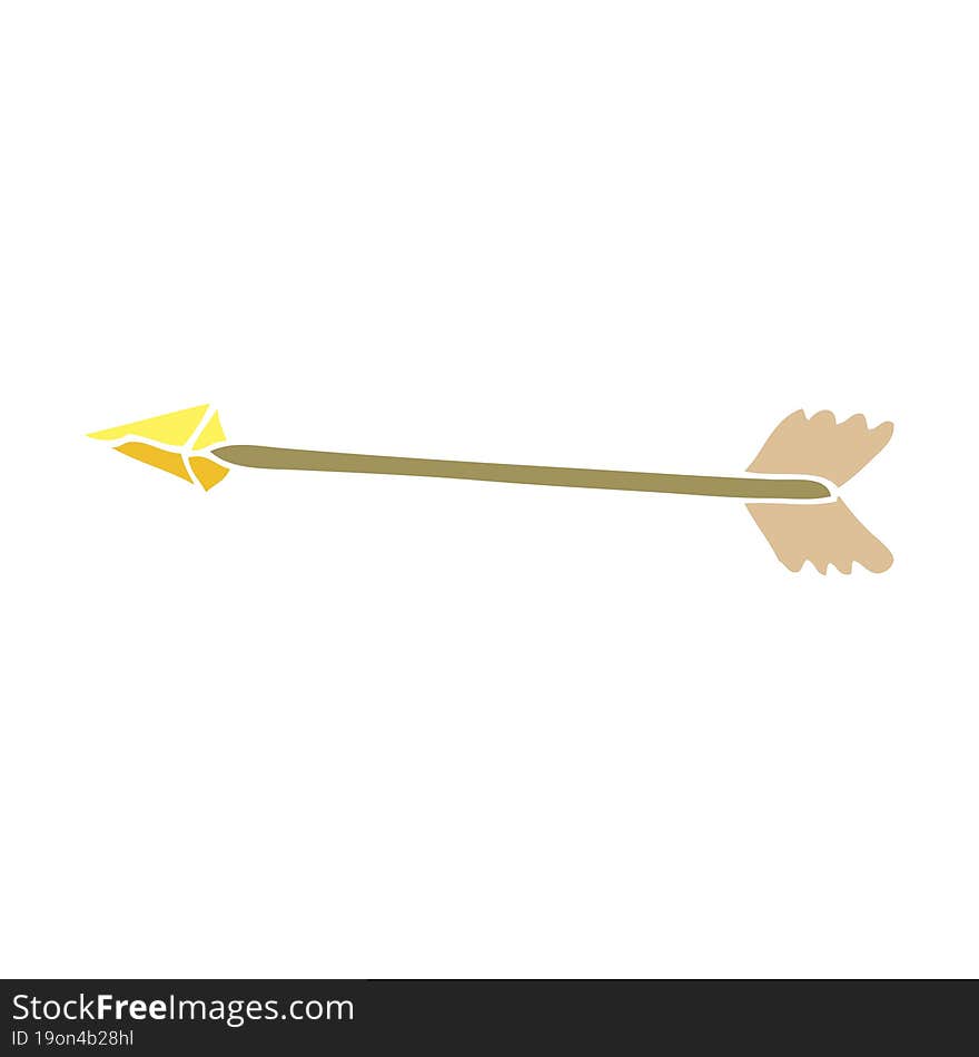 cartoon doodle arrow