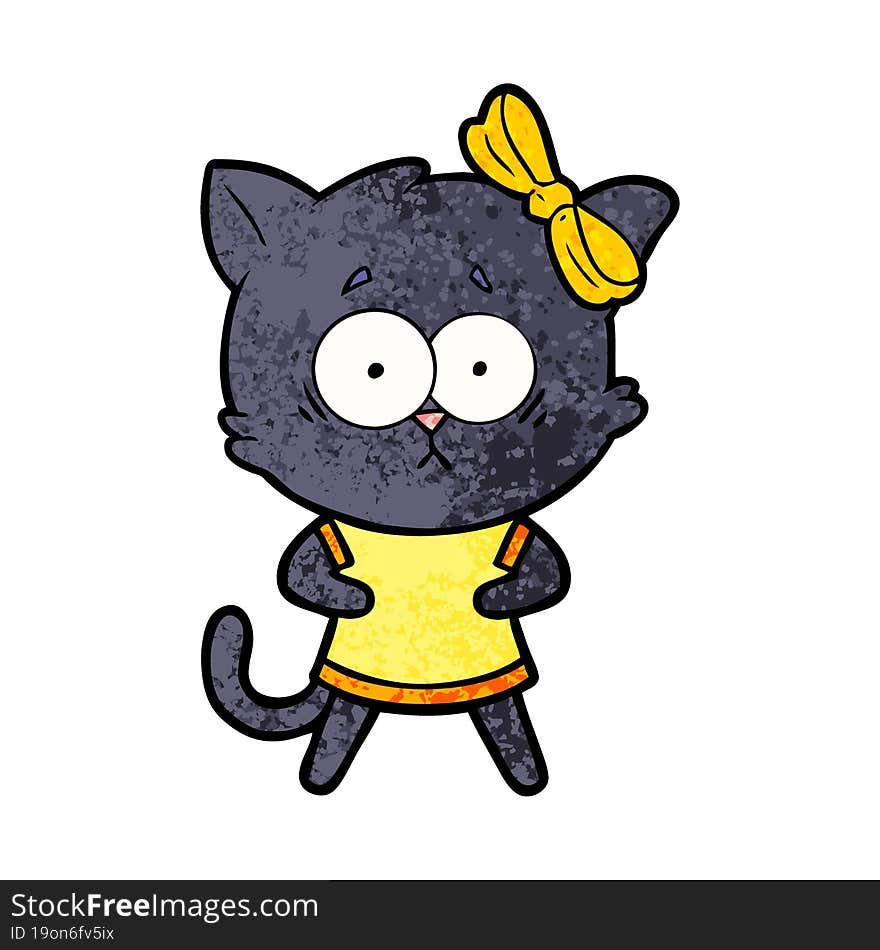 cartoon cat. cartoon cat