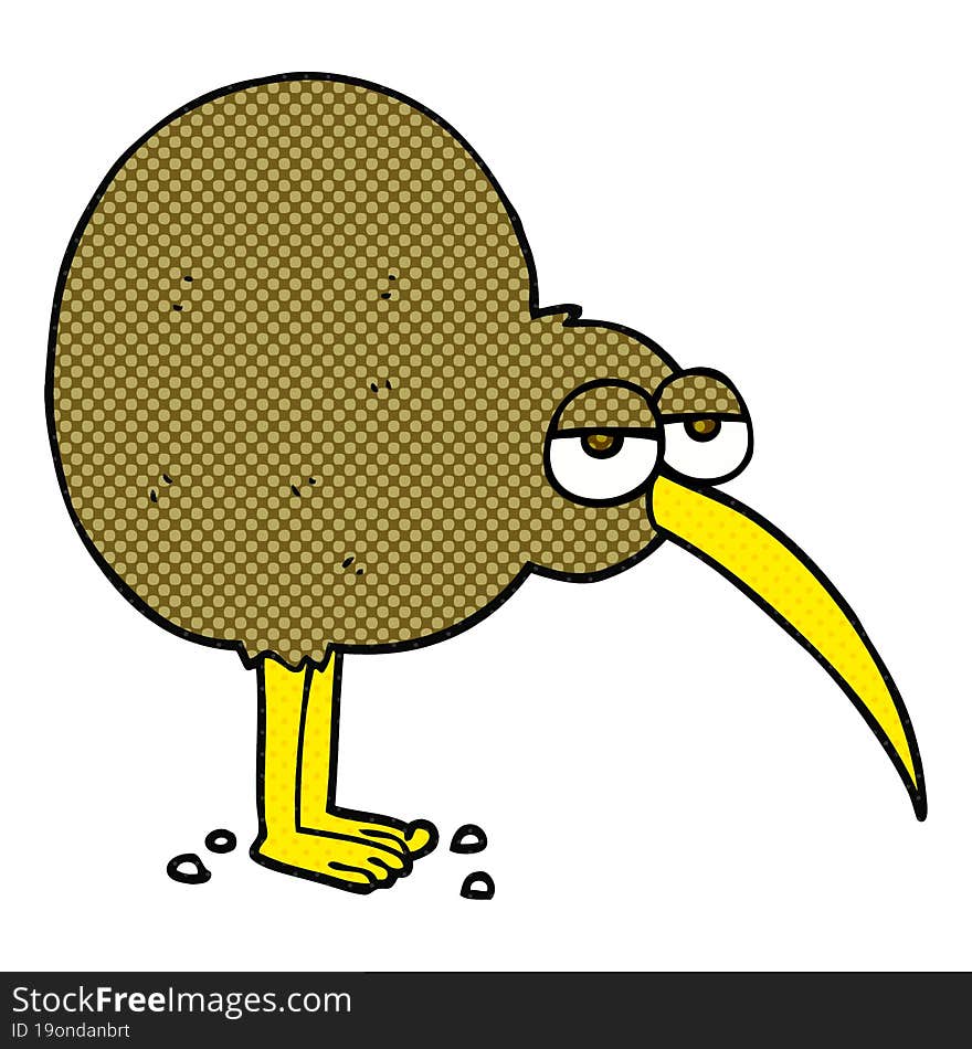 Cartoon Kiwi