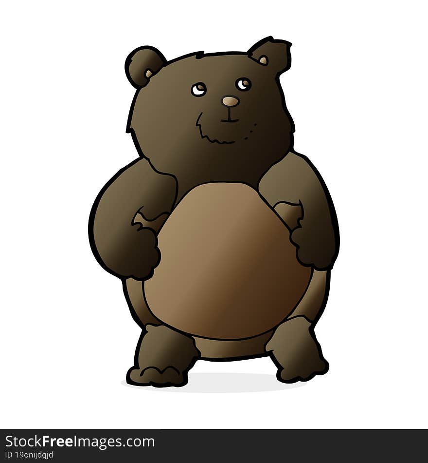 cartoon bear