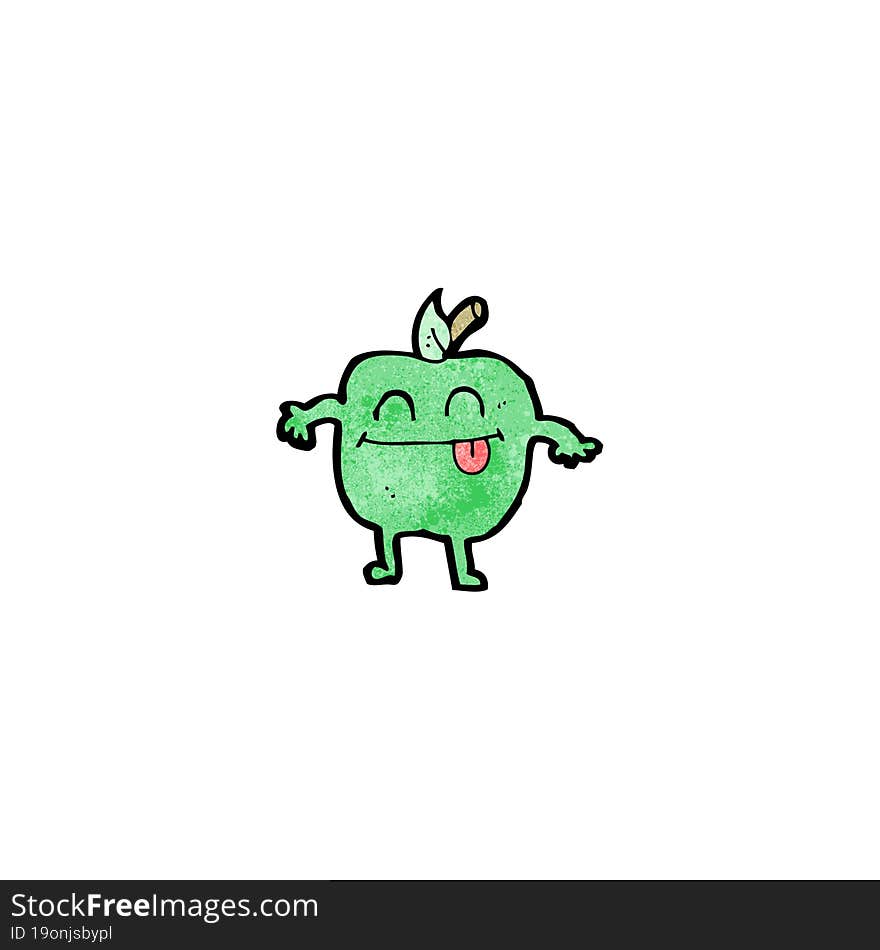 Cartoon Apple