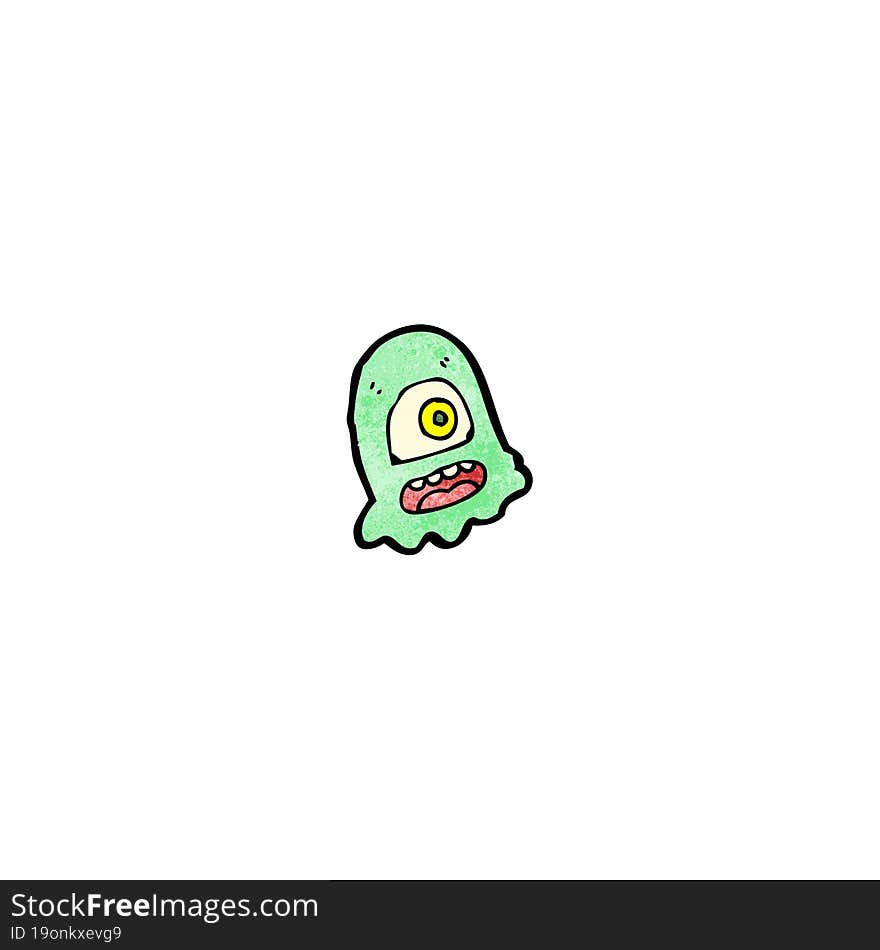 cartoon alien