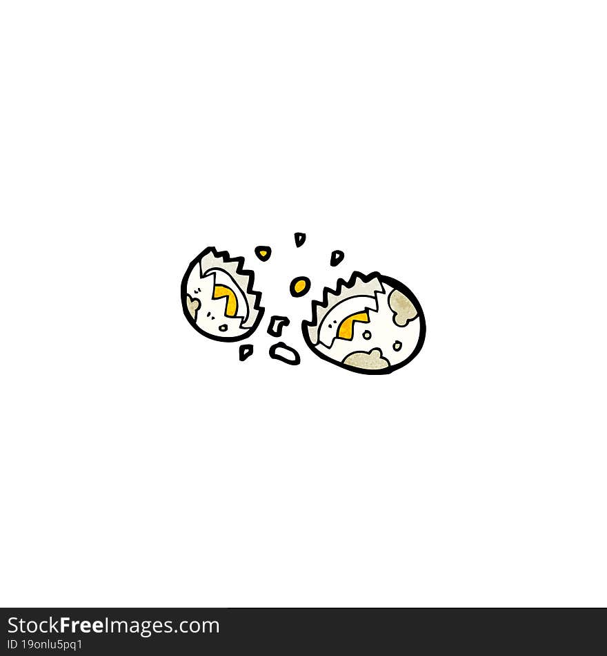 boiled egg cartoon