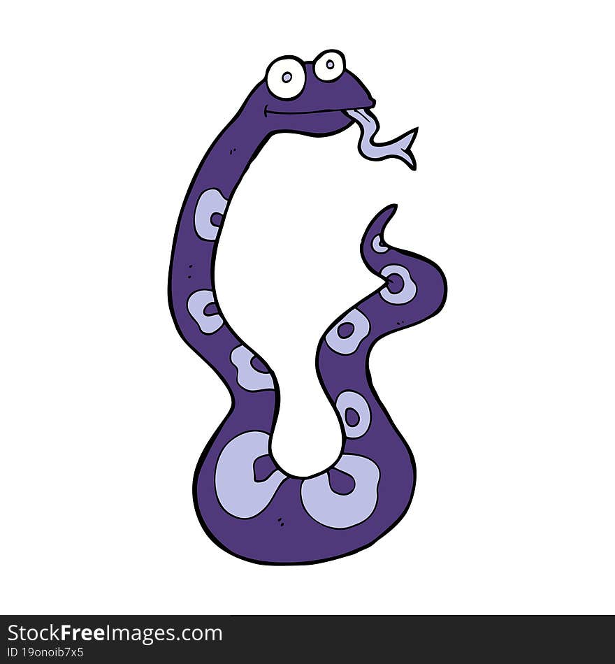 Cartoon Snake